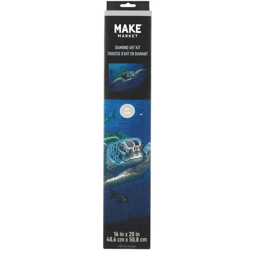 Sea Turtle Diamond Art Kit by Make Market®