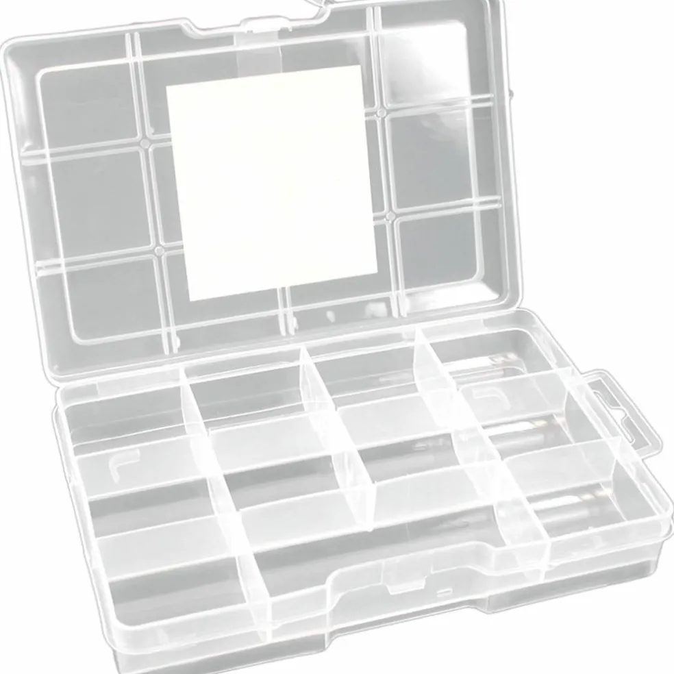SE 8721BB Parts Box with lock 11 compartments