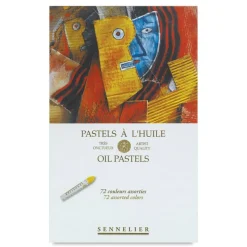 Sennelier Oil Pastel Set - Assorted Colors, Set of 72
