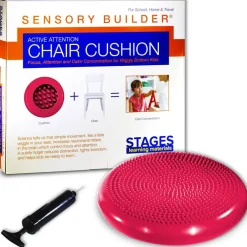 Sensory Builder® Active Attention Chair Cushion, Red
