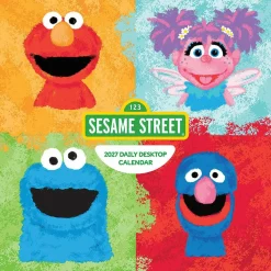 2027 Sesame Street Daily Desktop Calendar