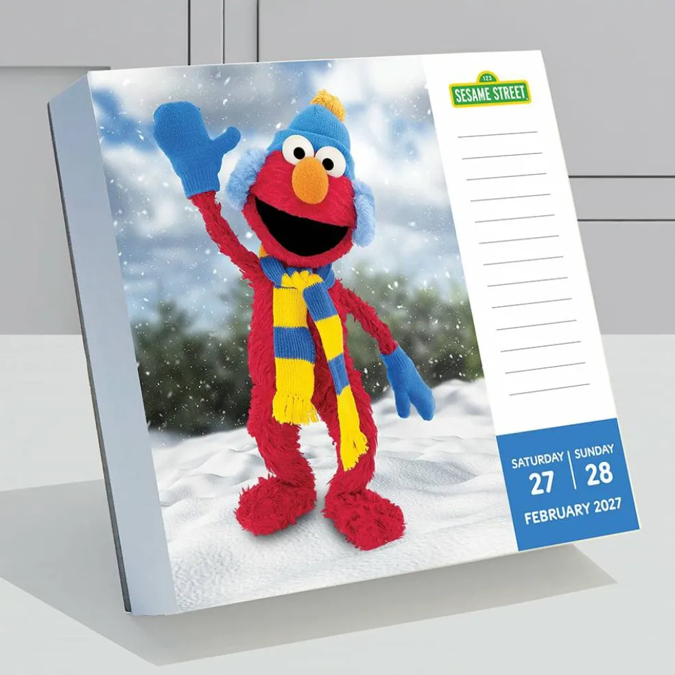 2027 Sesame Street Daily Desktop Calendar