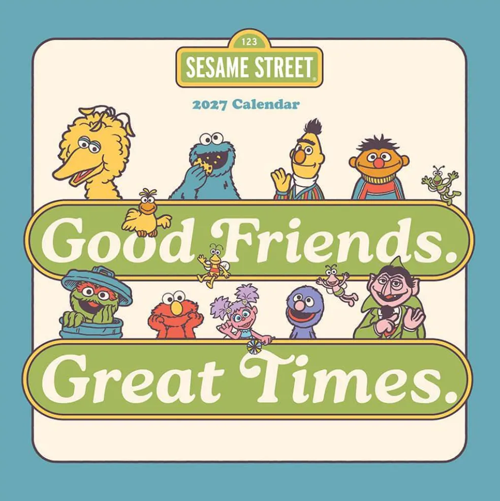 2027 Sesame Street Wall