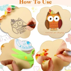 30 Set Fall Craft Kits Thanksgiving Suncatchers Kits (multi colors)
