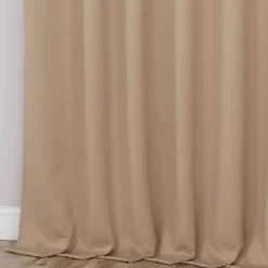 Set of 2 Blackout Window Curtains 2 Panels 70 Inch Wide Thermal Insulated Grommet Drapes Light Blocking Noise Reducing