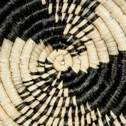 Set of 3 Black Wood Boho Style Wall Decor 20
