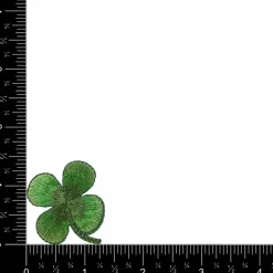Set of 3, Four-leaf Clover, Shamrock, Embroidered, Iron on Patch