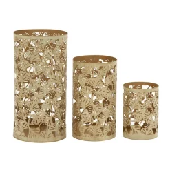 Set of 3 Metal Eclectic Lantern, 6
