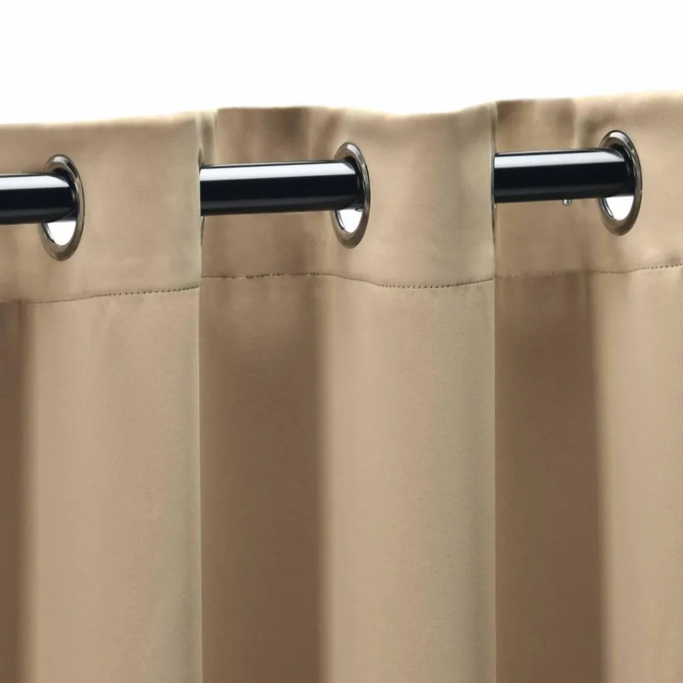 Set of 2 Panel Blackout Curtains Set, Durable Polyester Window Drapes with Thermal Insulation and Noise Reducing Features
