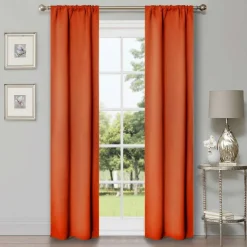 Set of 2 Panel Blackout Curtains Set, Durable Polyester Window Drapes with Thermal Insulation and Noise Reducing Features