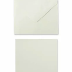 10 Sets of Ivory Flat Envelopes & Cards by Recollections™, 4.25