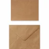 50 Sets of Kraft Flat Cards & Envelopes by Recollections™, 5" x 7"