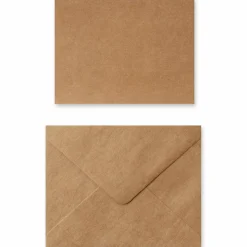 50 Sets of Kraft Flat Cards & Envelopes by Recollections™, 4.25" x 5.5"