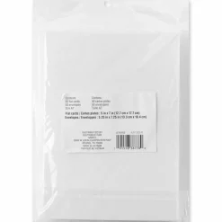 50 Sets of White Flat Cards & Envelopes by Recollections™, 5