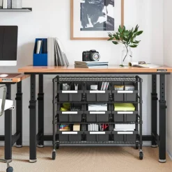 Seville Classics 4-Tier NSF 9-Bin Rack, 36