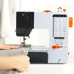 Sewing Machine 38 Stitch Portable With Extension Table Foot Pedal And Light For Beginners Home Sewing