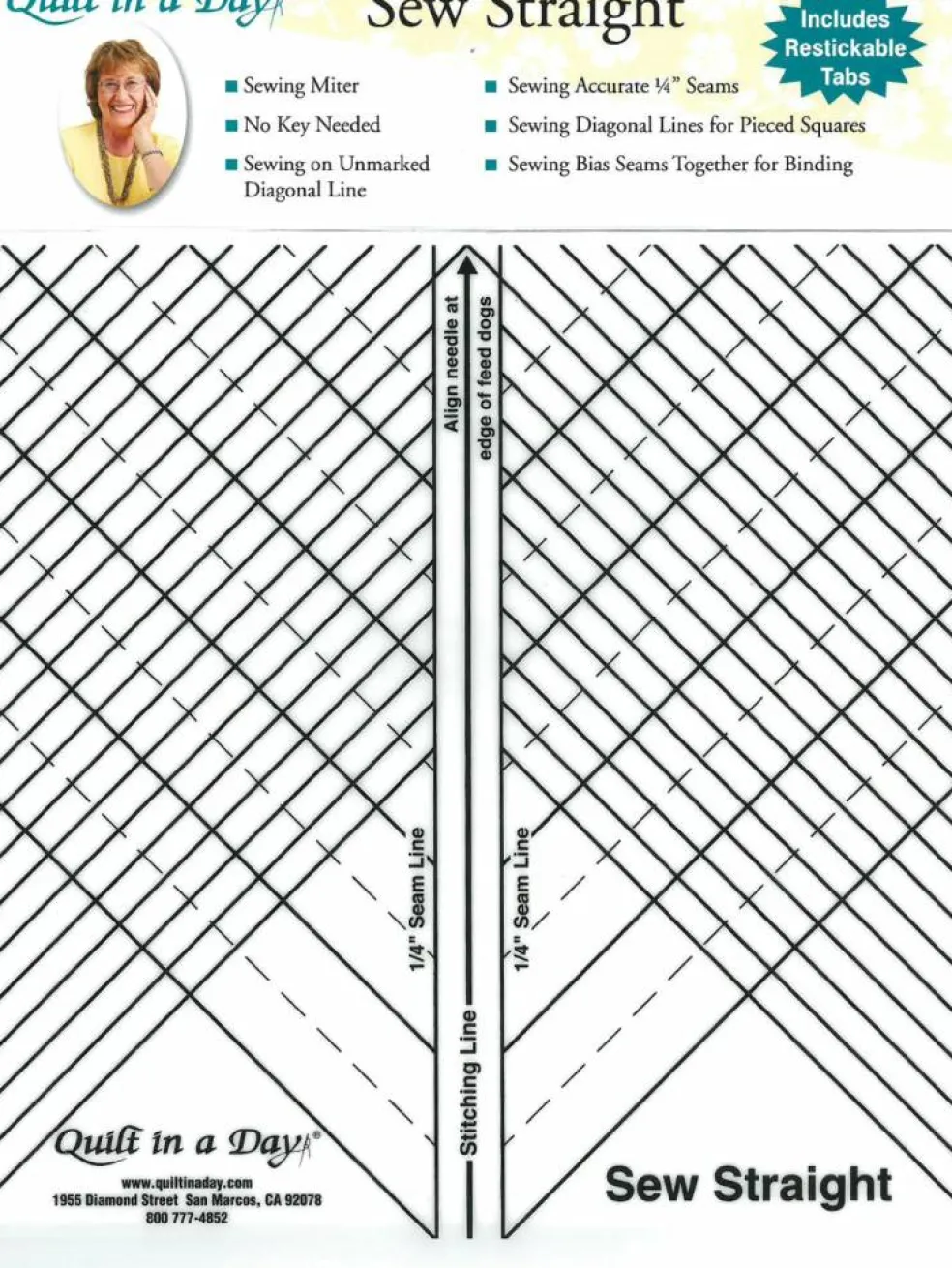 Sew Straight by Quilt in a Day