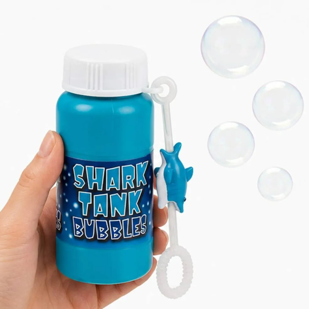 Shark Tank Bubble Bottles Party Favor Set 12 Pack 1.5 oz