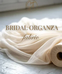 Sheer Organza Fabric by the Yard, 60