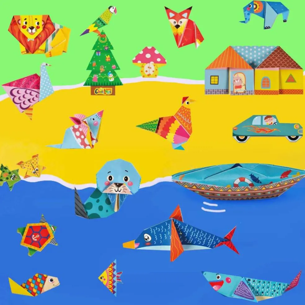 144 Sheets Origami Kit