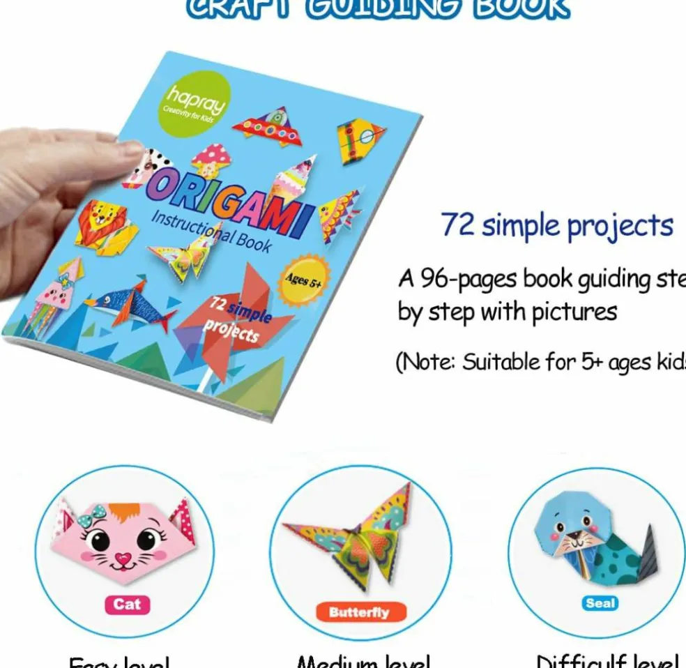 144 Sheets Origami Kit