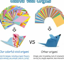 144 Sheets Origami Kit