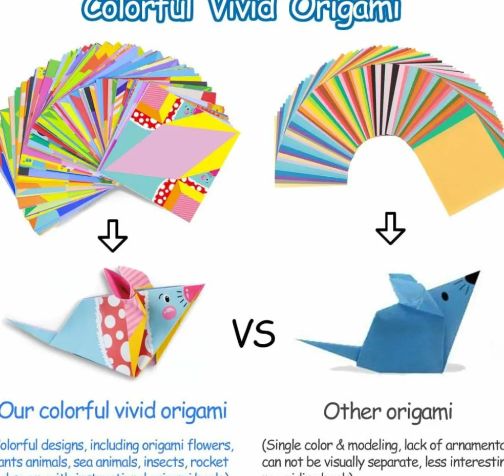 144 Sheets Origami Kit