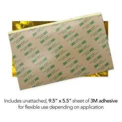 Shell Veneer, 5.5 x 9.5 inches | WMOP, BMOP, Abalone | Includes 3M Adhesive Sheet for Application, Great for Inlay Projects