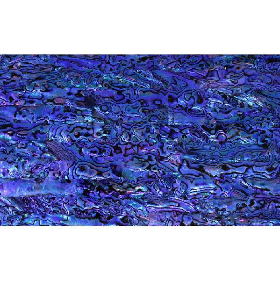 Shell Veneer, 5.5 x 9.5 inches | WMOP, BMOP, Abalone | Includes 3M Adhesive Sheet for Application, Great for Inlay Projects