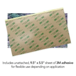Shell Veneer, 5.5 x 9.5 inches | WMOP, BMOP, Abalone | Includes 3M Adhesive Sheet for Application, Great for Inlay Projects