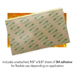 Shell Veneer, 5.5 x 9.5 inches | WMOP, BMOP, Abalone | Includes 3M Adhesive Sheet for Application, Great for Inlay Projects