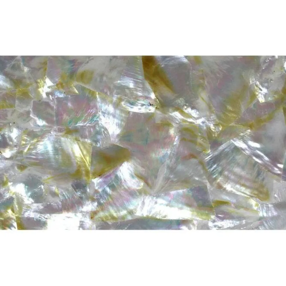 Shell Veneer, 5.5 x 9.5 inches | WMOP, BMOP, Abalone | Includes 3M Adhesive Sheet for Application, Great for Inlay Projects