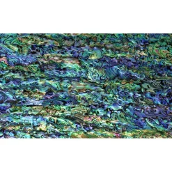 Shell Veneer, 5.5 x 9.5 inches | WMOP, BMOP, Abalone | Includes 3M Adhesive Sheet for Application, Great for Inlay Projects