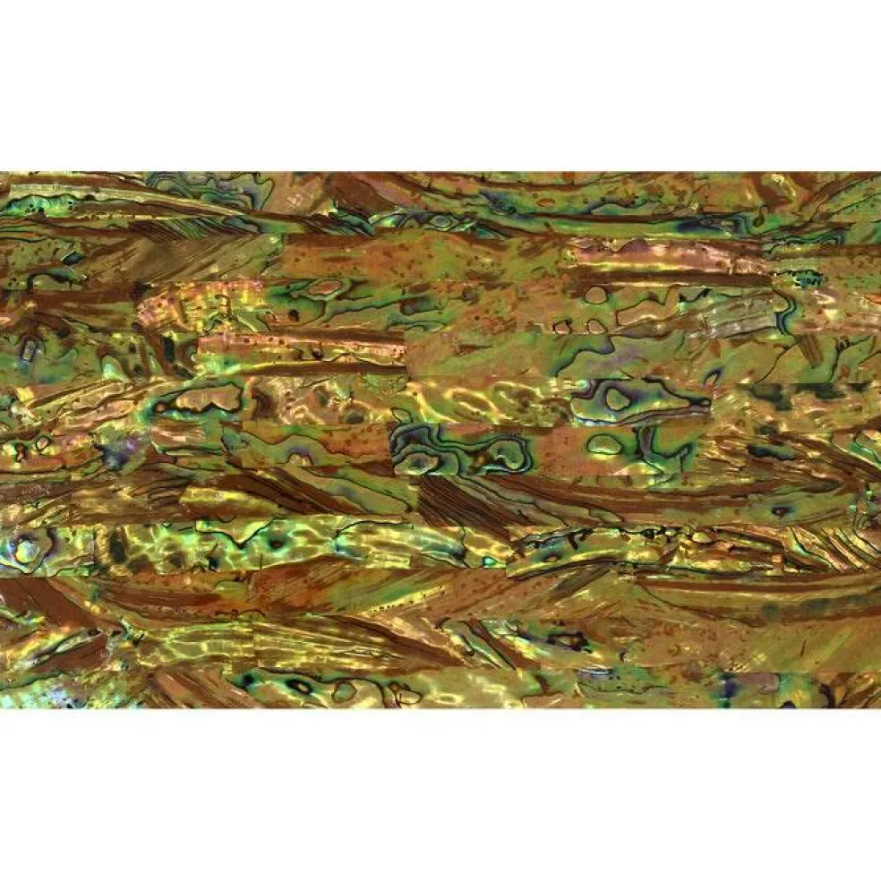Shell Veneer, 5.5 x 9.5 inches | WMOP, BMOP, Abalone | Includes 3M Adhesive Sheet for Application, Great for Inlay Projects