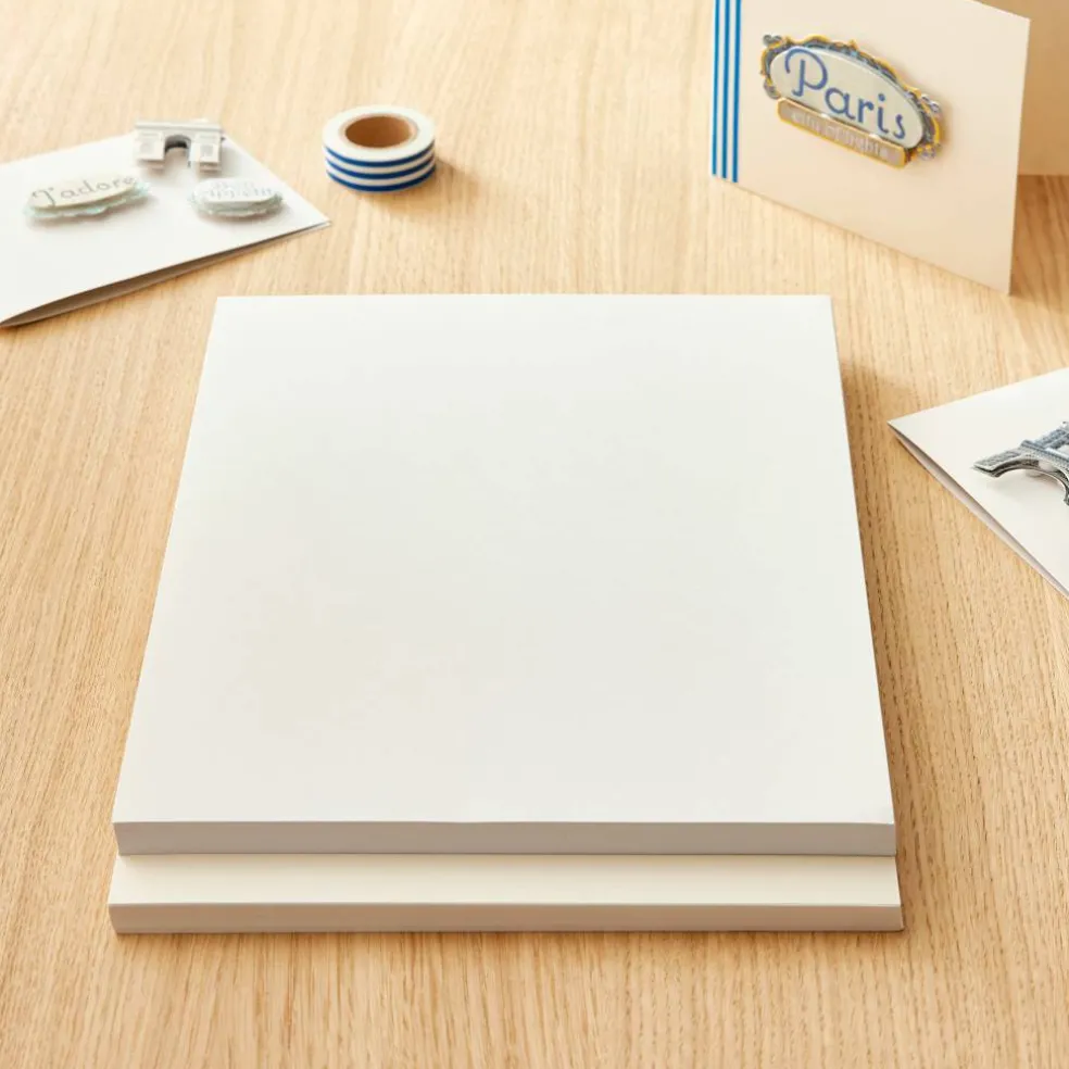 Shimmer Silver & Champagne 8.5" x 11" Cardstock Paper by Recollections®, 100 Sheets