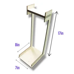 Shipping Label Stand and Feeder