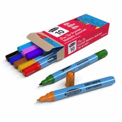 Show-meĀ® Fine Tip Slim Barrel Dry Erase Markers, 10ct.