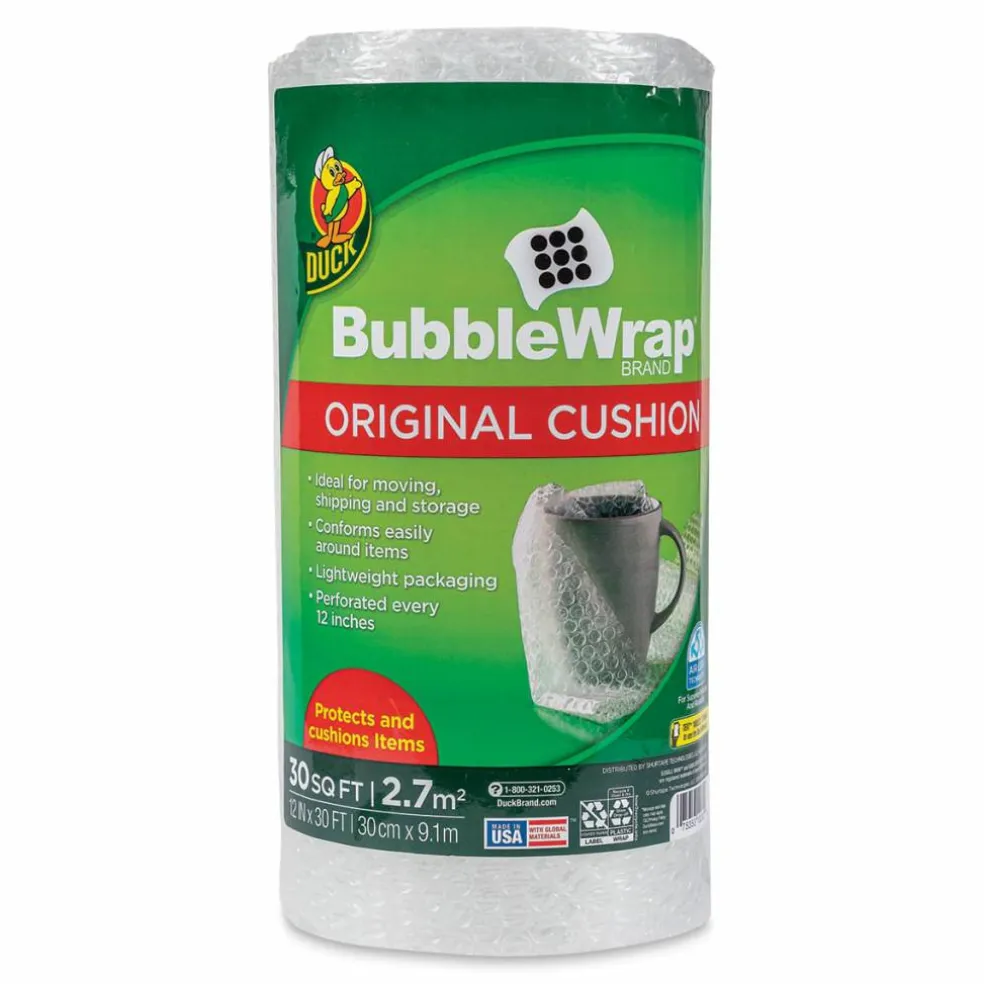 ShurTech Duck Bubble Wrap - 12" x 30 ft