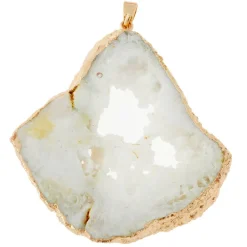Signature Color Shop White Druzy Quartz Pendant By Bead Landing™