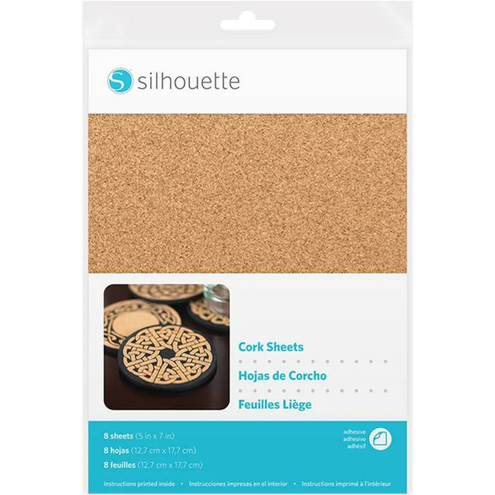 Silhouette Cork Sheets