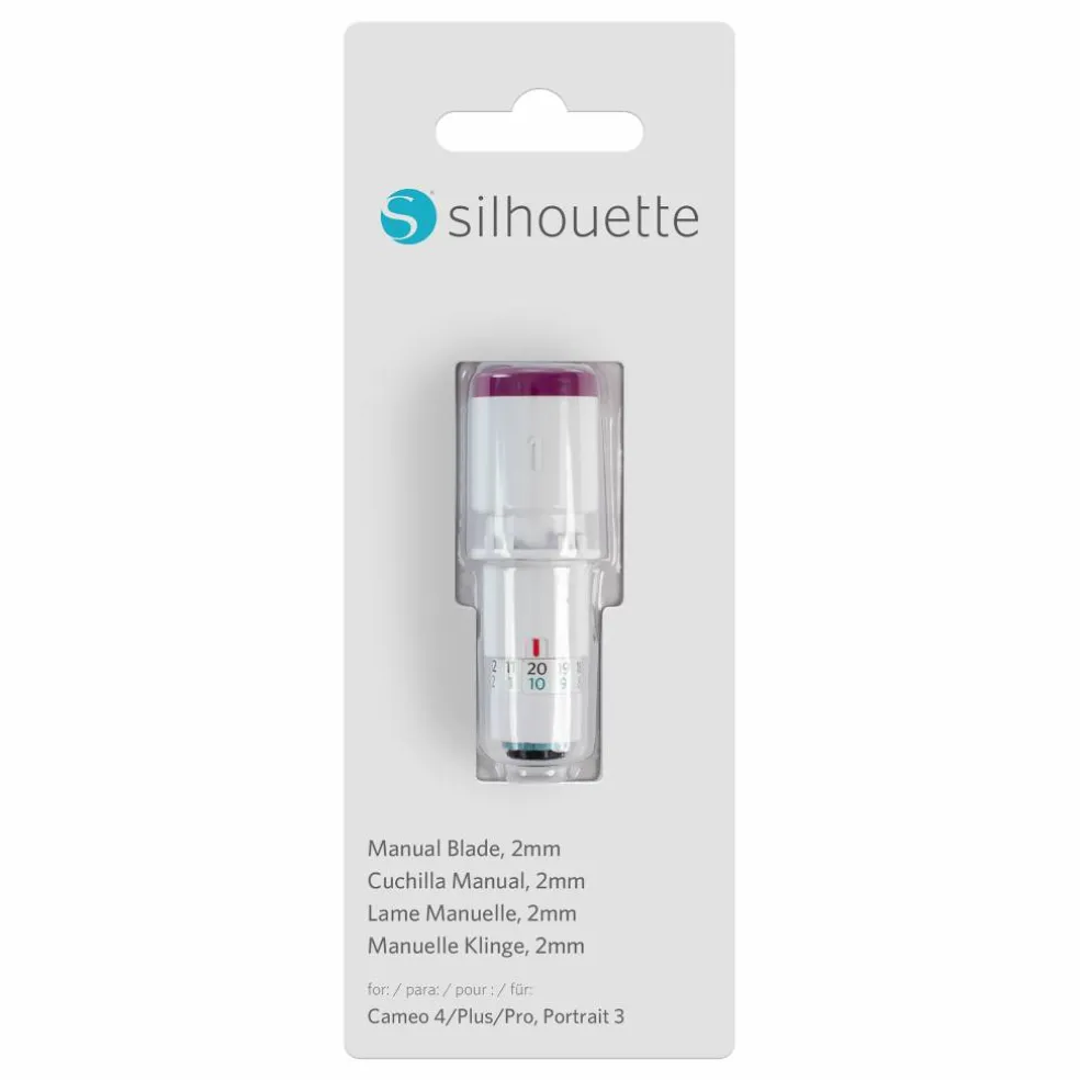 Silhouette® Portrait® 3 Cameo® 4 Manual Deep Cut Blade, 2mm