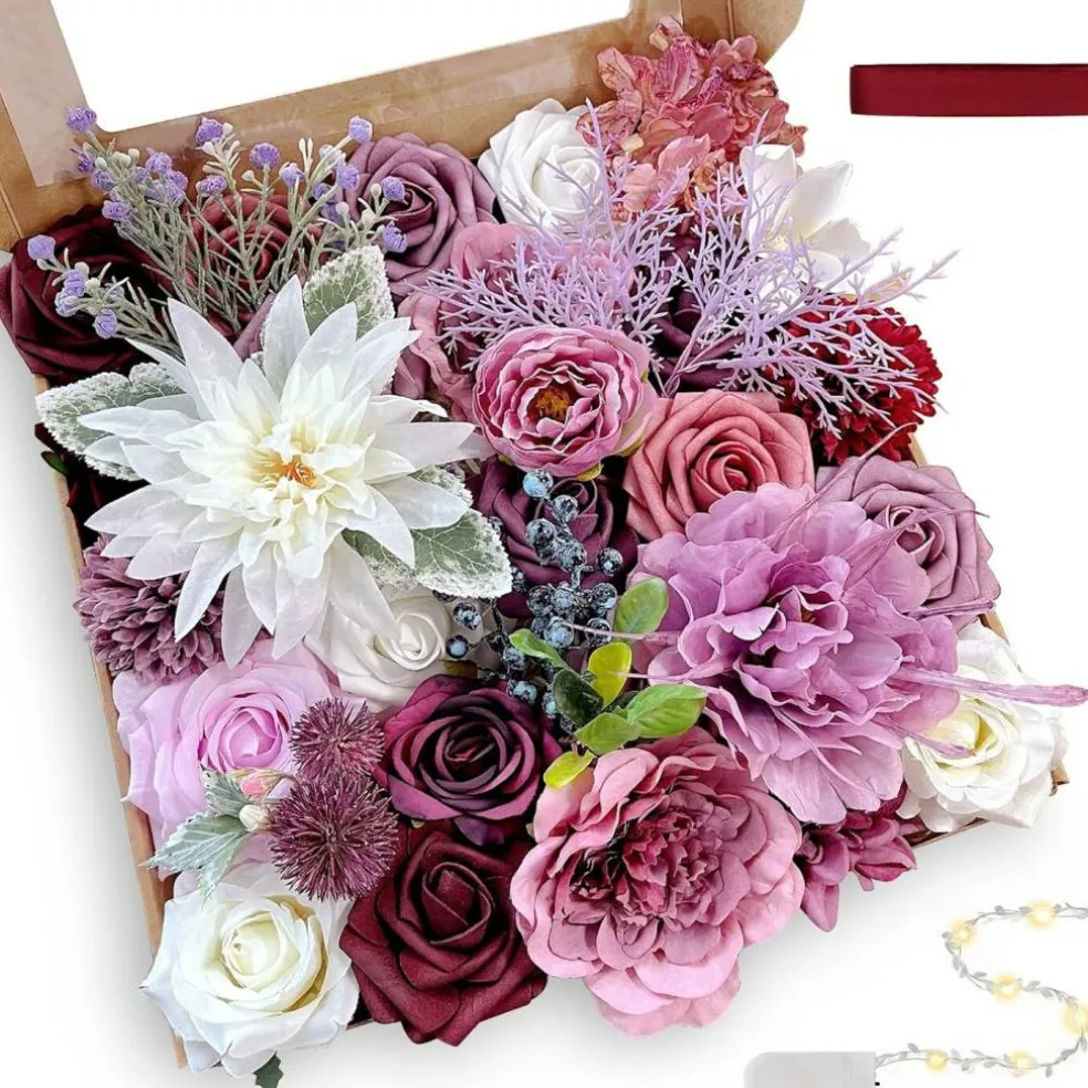 Silk Rose Combo for Events & Home Decor