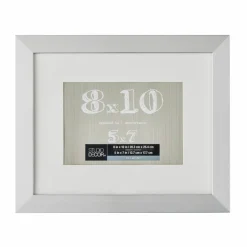 Silver Belmont Frame with Mat by Studio Décor®