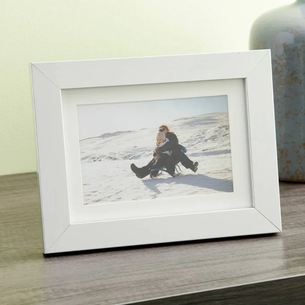 Silver Belmont Frame with Mat by Studio Décor®