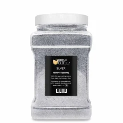 Silver Brew Glitter® Bulk Size