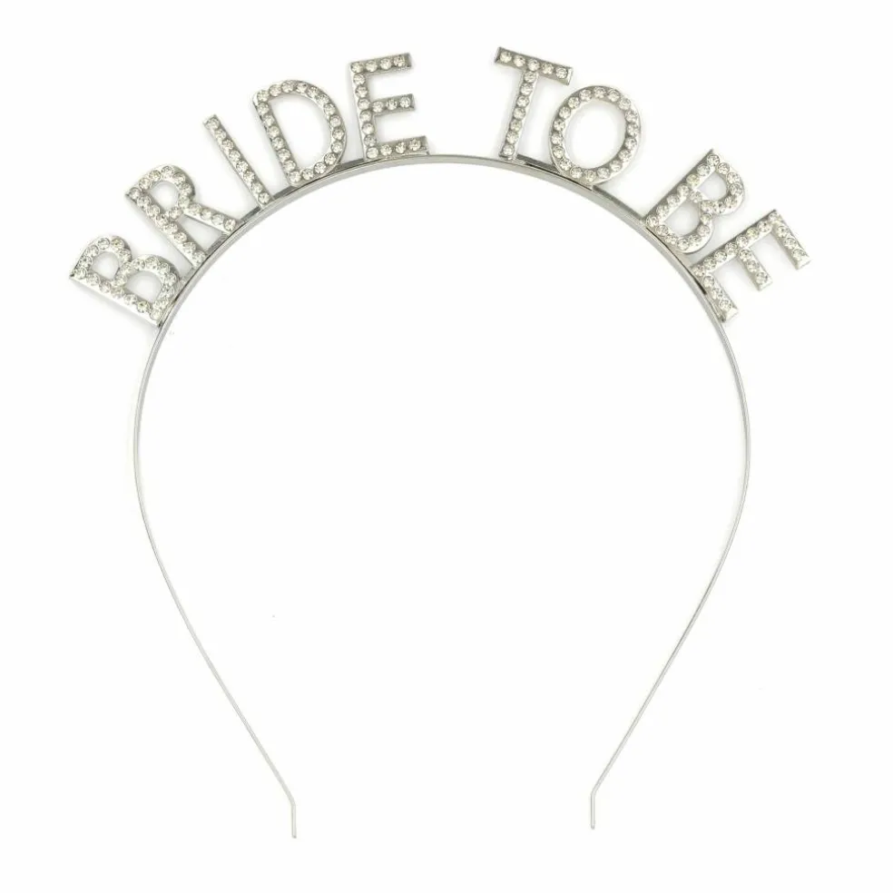 Silver Bride to Be Headband by Celebrate It™