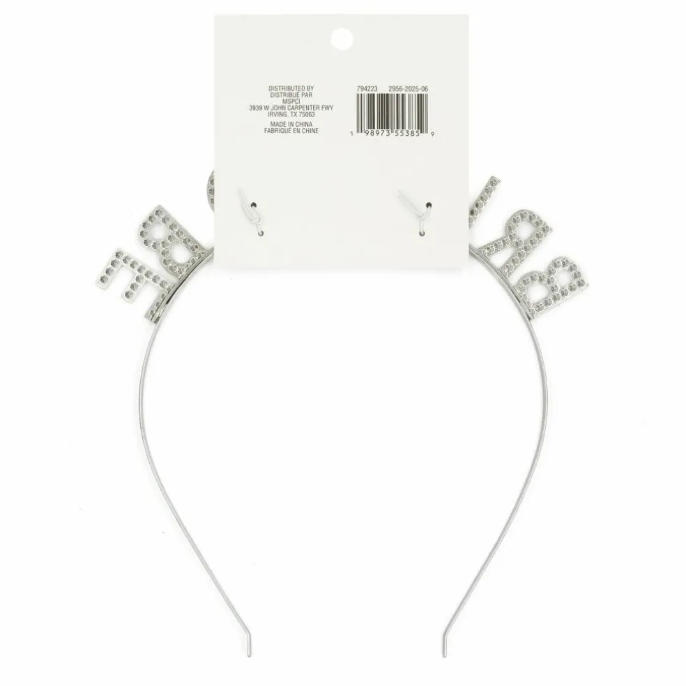 Silver Bride to Be Headband by Celebrate It™