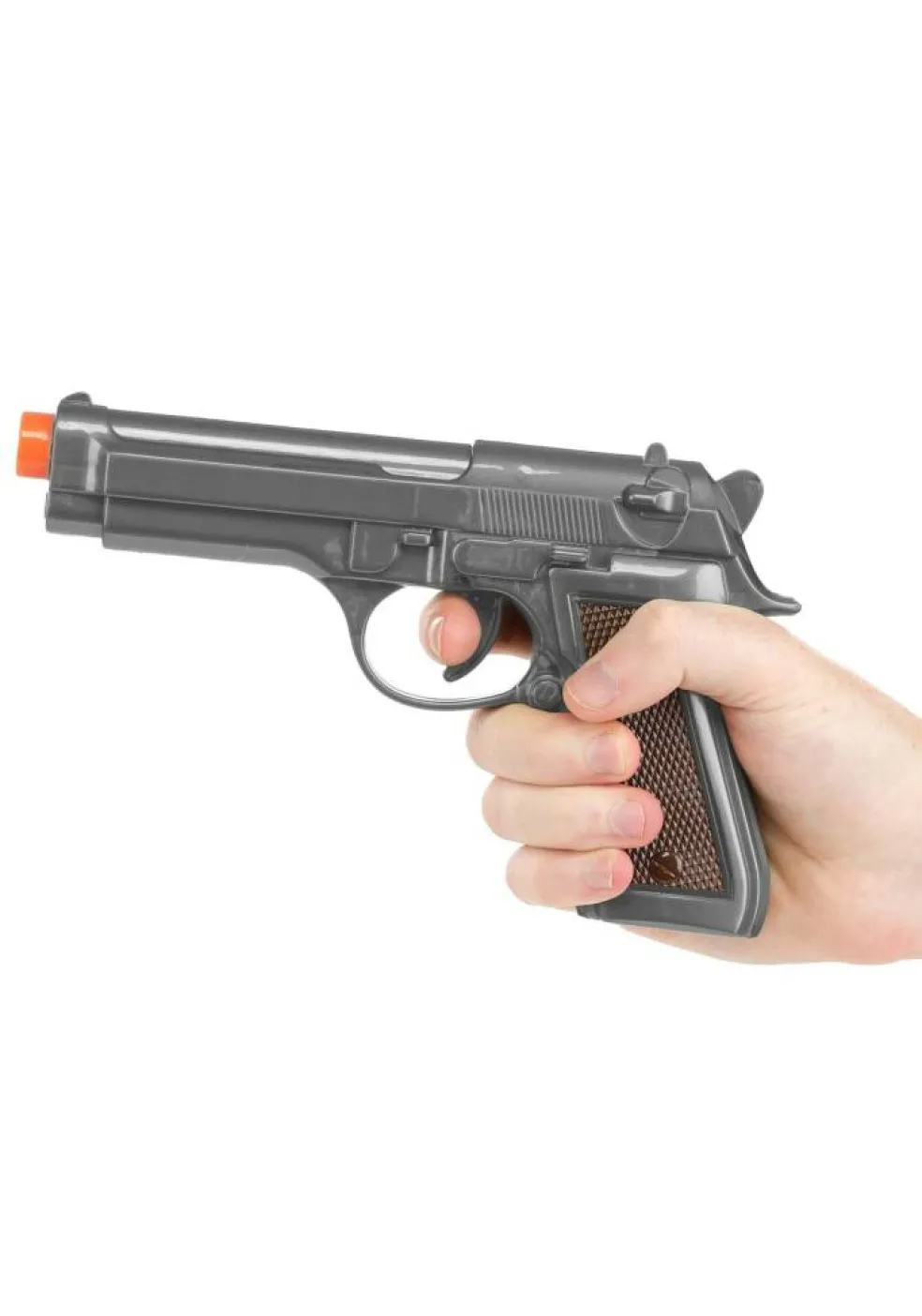 Silver Costume Toy Gun Accessory