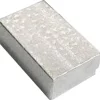 15 Silver Cotton Gift Boxes Chain & Pendant Displays 2 5/8"