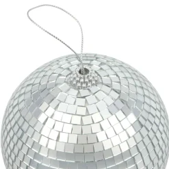 4" Silver Disco Balls, 4ct. by Celebrate It®